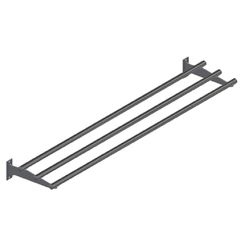 John Boos TS-T72-S Tray Slide Stationary Design 3-bar Tubular