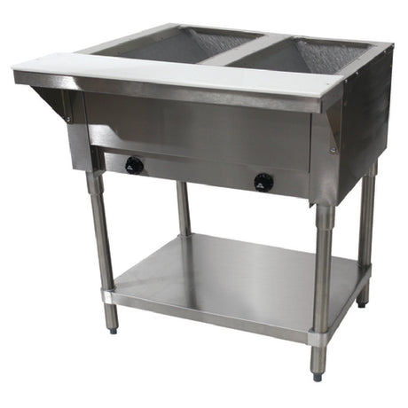 Advance Tabco HF-2G-LP-X Hot Food Table LP Gas 31-13/16"W X 30-5/8"D X 34-3/8"H
