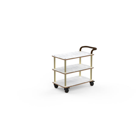Steelite MGCRNX01CBXX Mogogo Buffet Solutions Roll'n Service Cart 41-1/2" X 21" X 36"H