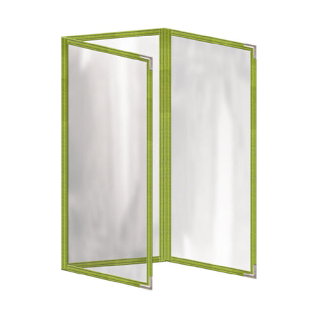 Risch TET 4.25X11-NYLON Deluxe Sewn Nylon Menu Cover (specify Color) 4-1/4" X 11"