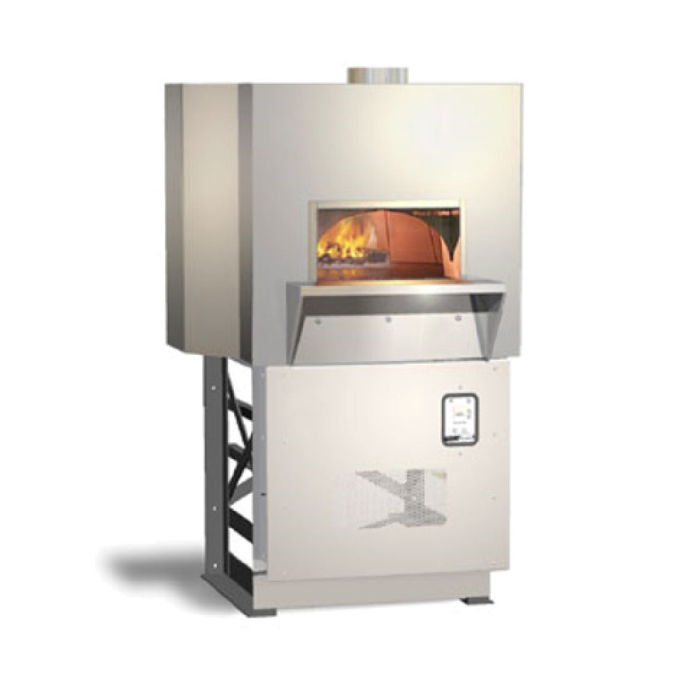 Wood Stone WS-MS-4-W-IR Mt. Chuckanut Stone Hearth Oven Wood Burning With Infrared Burner Under Hearth As An Assist