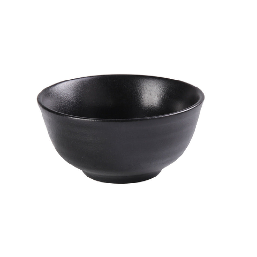 Yanco NB-805 Noble Black Rice Bowl 10oz. 4-5/8"Dia X 2-1/4"H