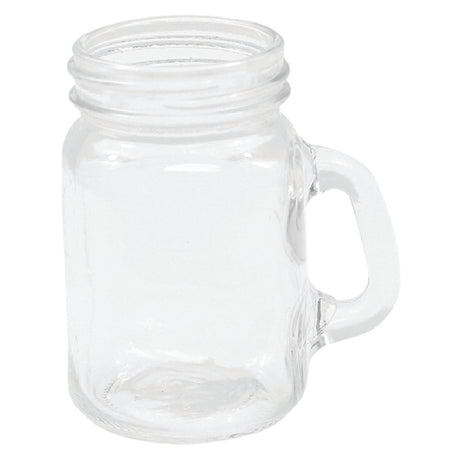 Tablecraft FLBEER4 Cash & Carry Mason Jars 4-1/2 Oz. Square