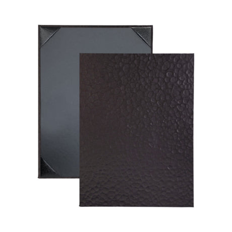 Risch METRO-1V 8.5X11 Metro Iron Or Mesh Hardback Metallic Menu Cover (specify Pattern And Color)