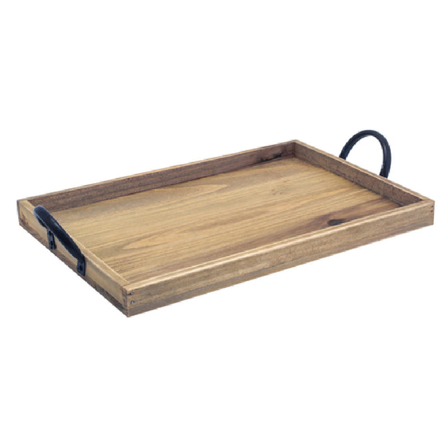 FOH SPT058NAW21 Rustic Wood™ Serving Sheet Pan 9"W X 13"D Rectangular
