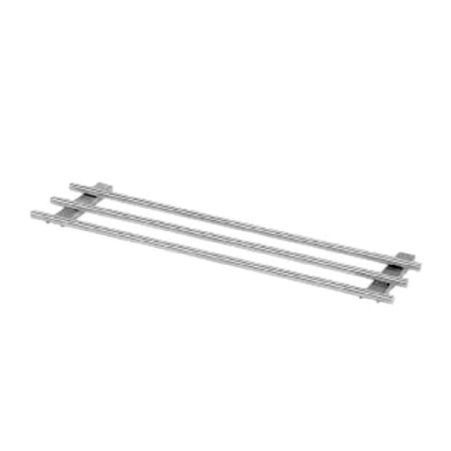 Piper Products 3BTS-88 - Removable Trayslide For Elite System, 12" 3-bar, Bars - 1" O. D. Stainless Steel Tubing Mounted On Chrome Plated Drop-type Hinges
