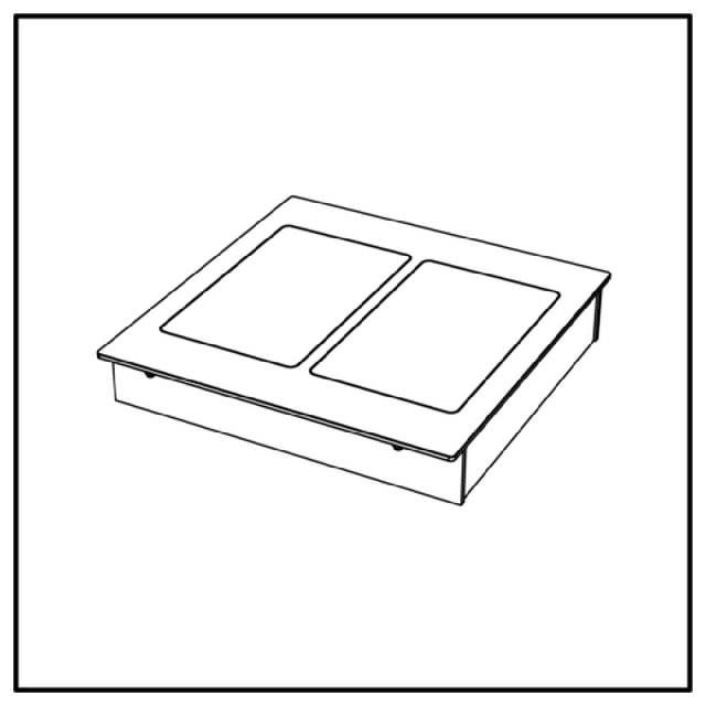 Bauscher Hepp VE-11054 - Venta® 1 X Table Top STAGE 80 XS CHAFING-DISH 2 (incl. 2 X Insert Plate)