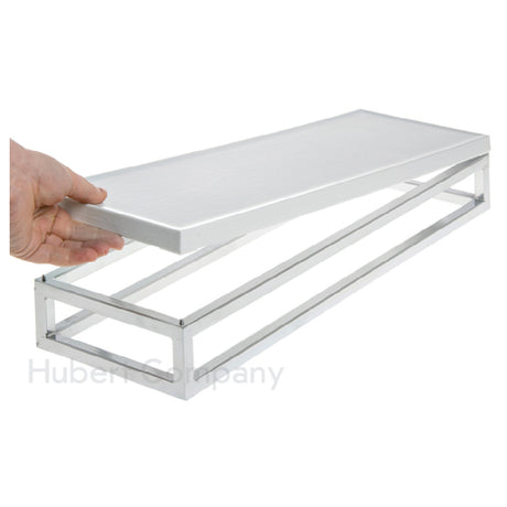 Hubert 30912 - Cerve Collection Riser, 20-1/2"L X 6-2/5"W X 3-1/5"H, Short