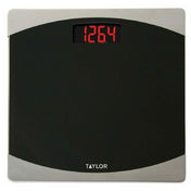 Taylor 75624072 Digital Bath Scale 400 Lb Capacity Reversed Red Digits