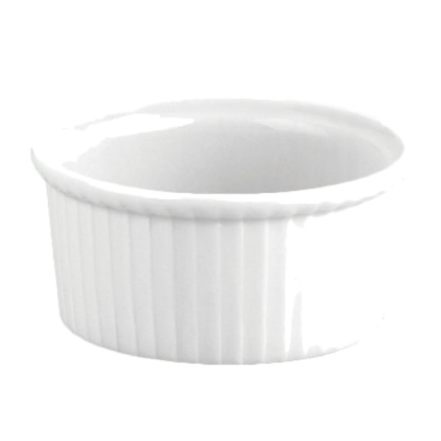 Steelite 6634V735 Ramekin Plissé N°24 Oz. 3" Dia.