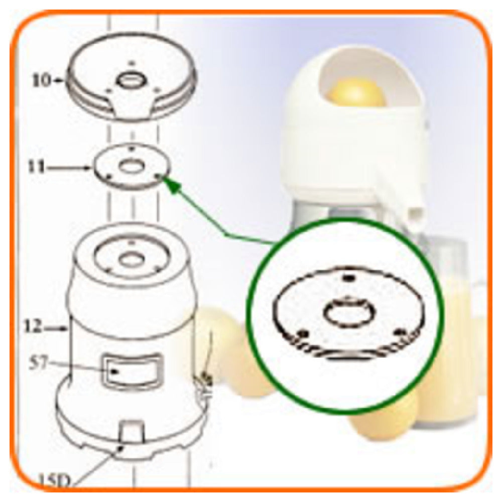 Sunkist 11 Bowl Support Gasket