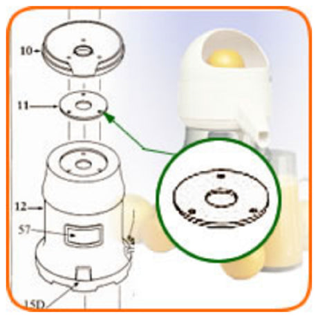 Sunkist 11 Bowl Support Gasket