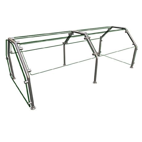 Hatco ES82-60 Flav-R-Shield® ES82 Food Shield Double-sided Self-service 2 Bays 60"W X 38"D X 23"H