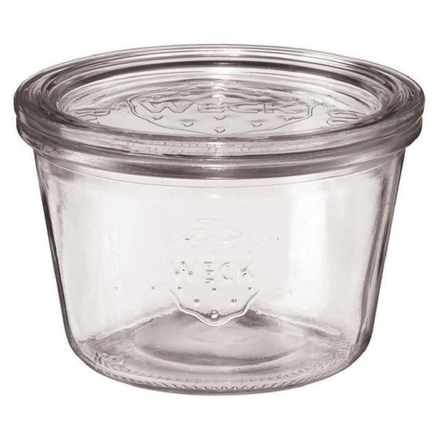 Paderno 41589-37 Glass Jar 12.5 Oz. 4-3/8" Dia. X 3"H