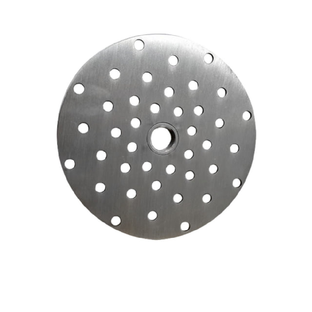 NBR Equipment UMR-P Glass Rinser Plate 5.2" Diameter 14GA T304 Fits With UMR-V Faucet