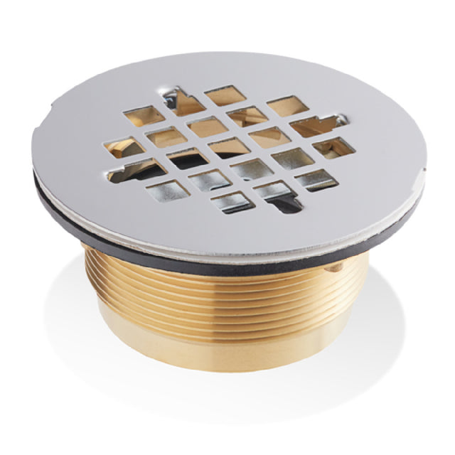 Steel Works Stainless SWMDB-3.5 Mop Sink Strainer 3-1/2" Stainless Steel