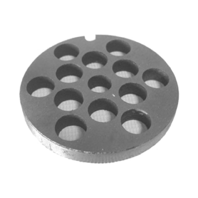 Uniworld Food Service Equipment 812GP1/2 Grinder Plate #121/2" Polished Steel