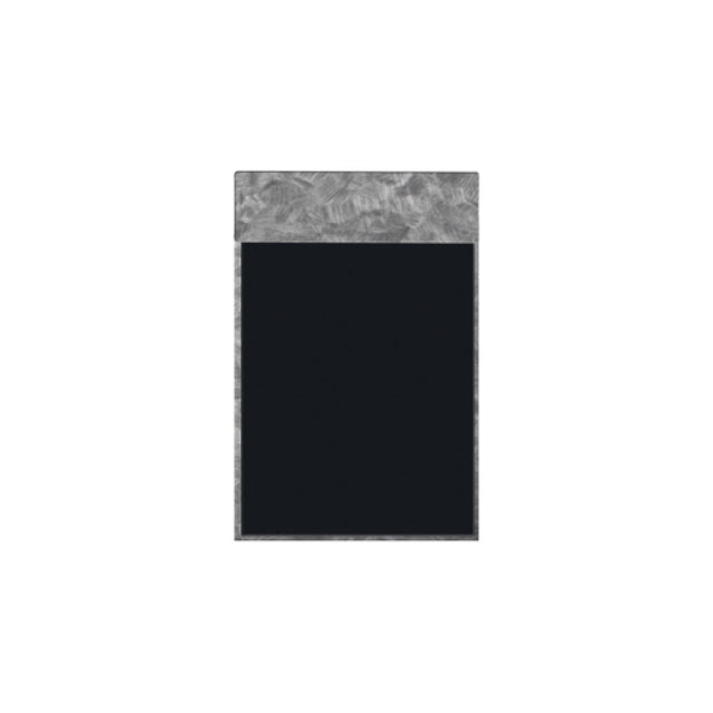 Risch MMB-MET 5.5X8.5 Brushed Metallic Magnetic Menu Board (specify Color) 5-1/2" X 8-1/2"