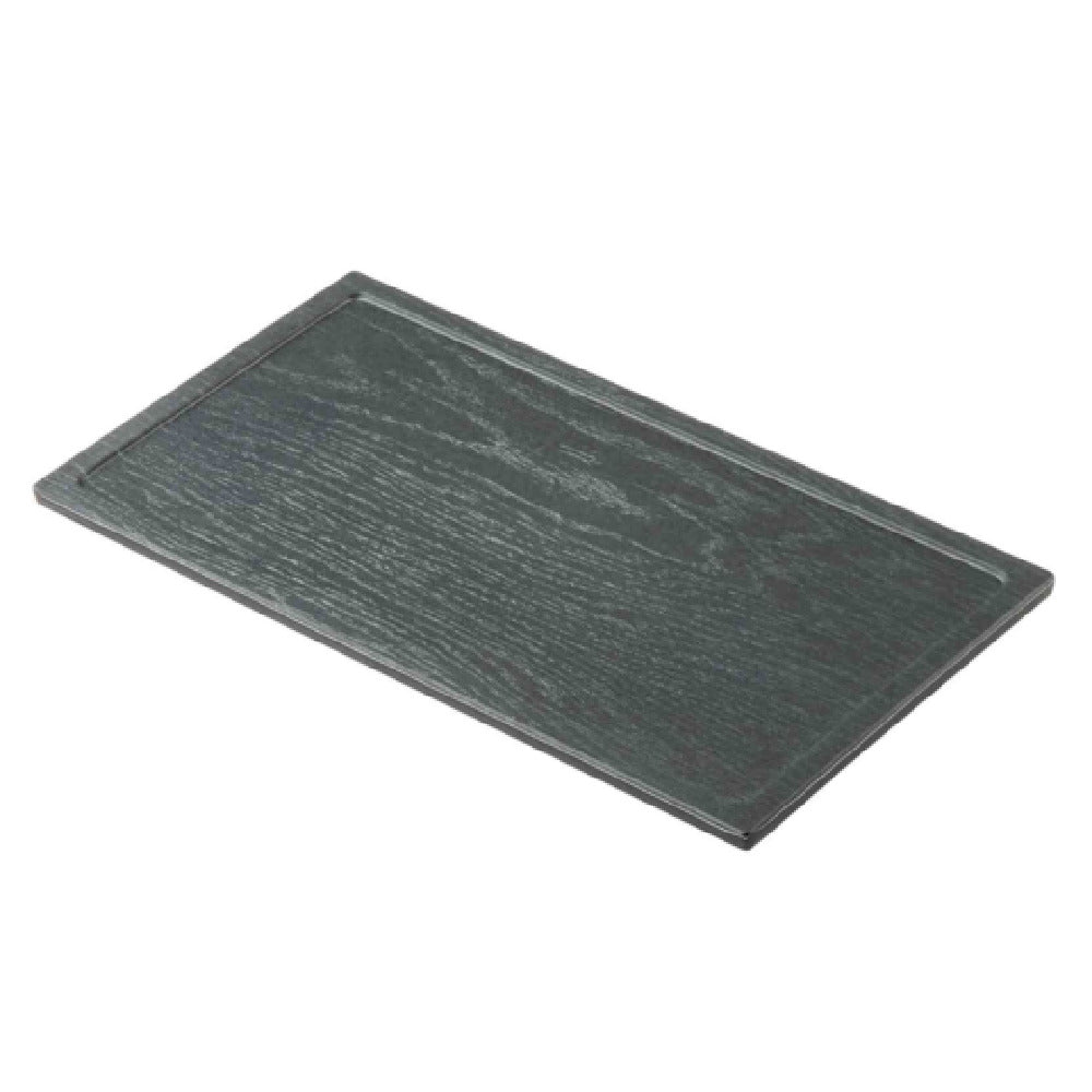 TableCraft Products 13323 - Onyx Melamine Collection Serving Tray, 12.75" X 6.875" X 0.625"