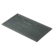 TableCraft Products 13323 - Onyx Melamine Collection Serving Tray, 12.75" X 6.875" X 0.625"