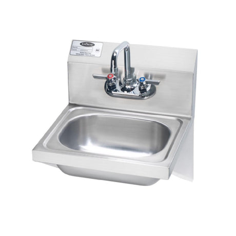 Krowne HS-10 Hand Sink Wall Mount 15-3/4"W X 15-1/4"D X 19-1/4"H OA