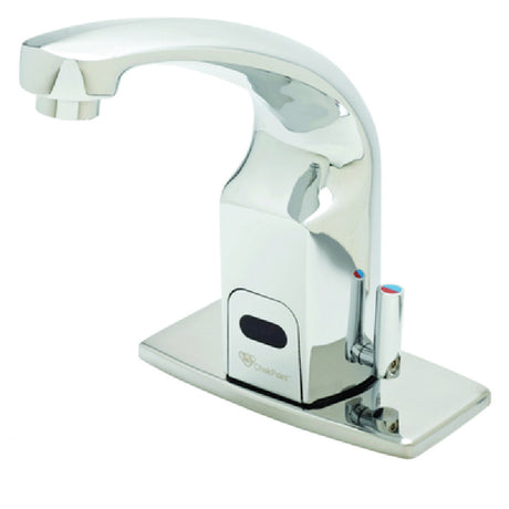 T&S Brass EC-3132-4DP ChekPoint™ Above Deck Electronic Faucet Deck Mount 4" Centers Deck Plate