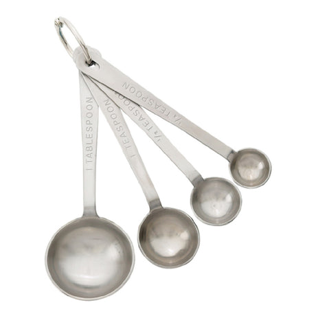 Harold Import Co. 48005 HIC Measuring Spoons 1/4 Tsp 1/2 Tsp