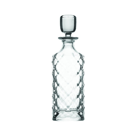 Hospitality Brands HGC02075-001 - Legend Glassware - Meteorite Decanter, 25 Oz., Lead-free Ultra Clear Crystal