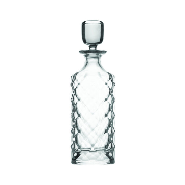 Hospitality Brands HGC02075-001 - Legend Glassware - Meteorite Decanter, 25 Oz., Lead-free Ultra Clear Crystal