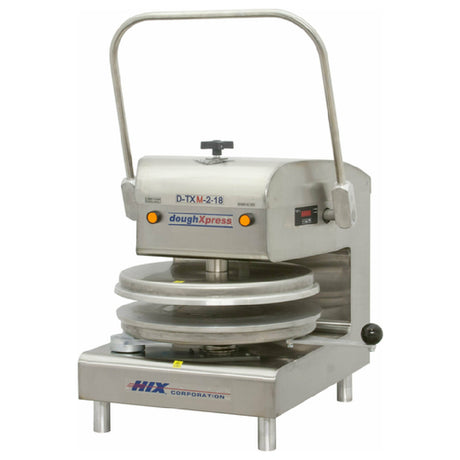 DoughXpress D-TXM-2-18 (11216) Tortilla/Pizza Dough Press Commercial Manual 18" Diameter