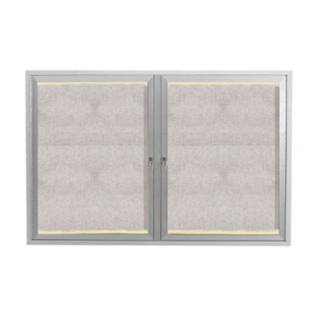 Aarco LODCC3648R Bulletin Board 48"W X 36"H Enclosed