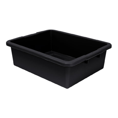 Quantum FSB-22177RBRNBCS - Bussing Tub, 17"W X 21-1/2"L X 7"H, Ribbed Bottom