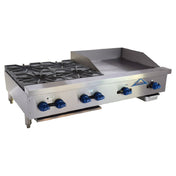 Comstock-Castle FHP48-24-2LB Char-Broiler/Griddle Combination Countertop Gas