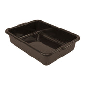 Quantum FSB-21155CS_GRAY - Bussing Tub, 15"W X 21"L X 5"H, Flat Bottom