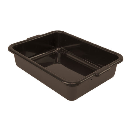 Quantum FSB-21155CS_BROWN - Bussing Tub, 15"W X 21"L X 5"H, Flat Bottom
