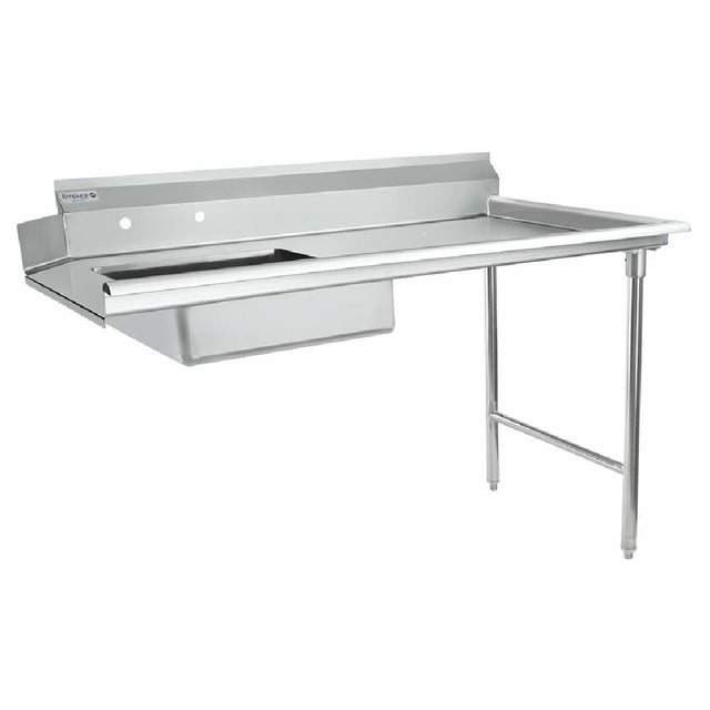 Empura Stainless ESDT60R Soiled Dishtable Straight Design 30"D X 60"W X 41.5"H Overall