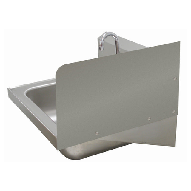 Advance Tabco 7-PS-11C Welded Side Splash 12"H (installed Height) One Side (specify Side)