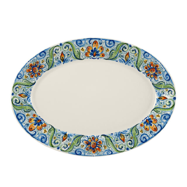 Steelite HL15563909 Rolled Edge Oval Platter 11.75" X 8.0" RE & NR
