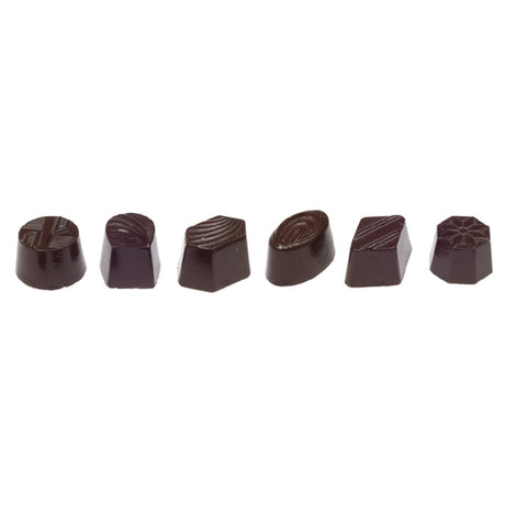 JB Prince K314 Chocolate Mold (36) Assorted Shapes Various Sizes