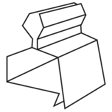 Hubert 50284 - Pan Clip, For Steam Table Pan, 7/8"L