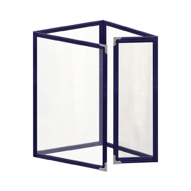 Risch TETQ 5.5X8.5-NYLON Deluxe Sewn Nylon Menu Cover (specify Color) 5-1/2" X 8-1/2"