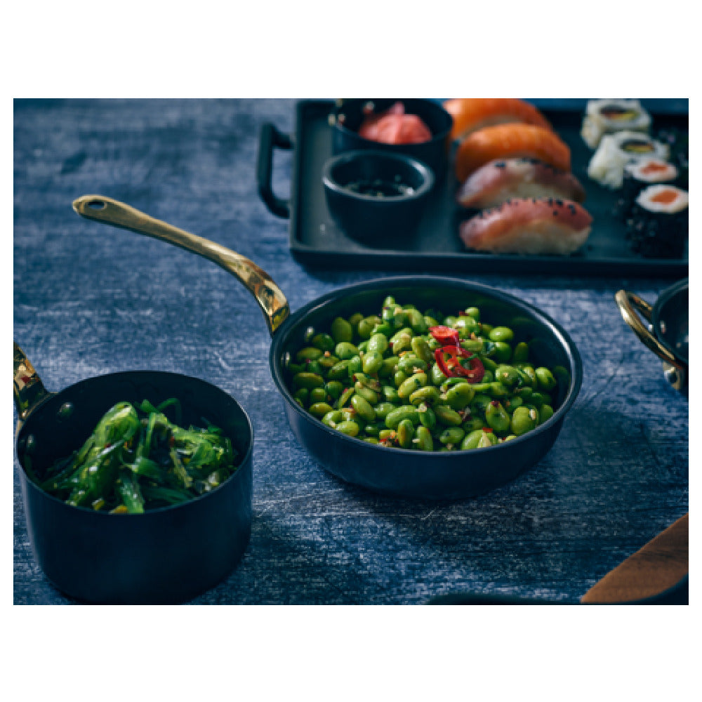 Steelite GWSMF13BKV Mini Fry Pan 14.0 Oz 10.125" X 5.5" X 2.75"