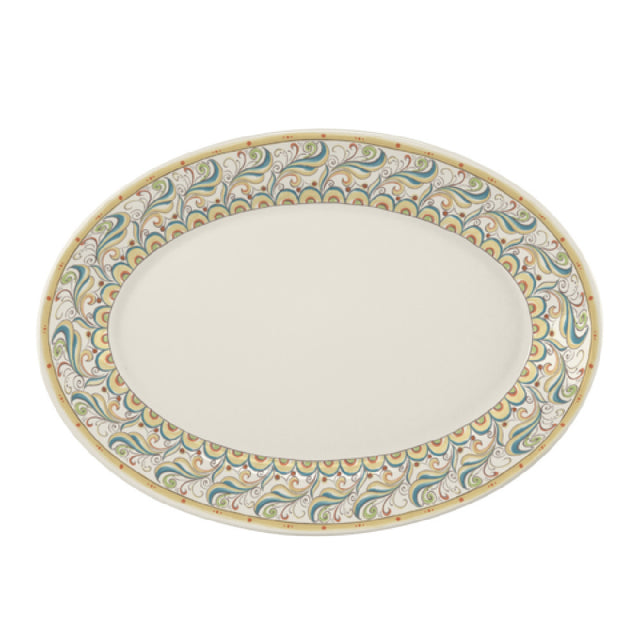Steelite HL15563912 Rolled Edge Oval Platter 11.75" X 8.0" RE & NR
