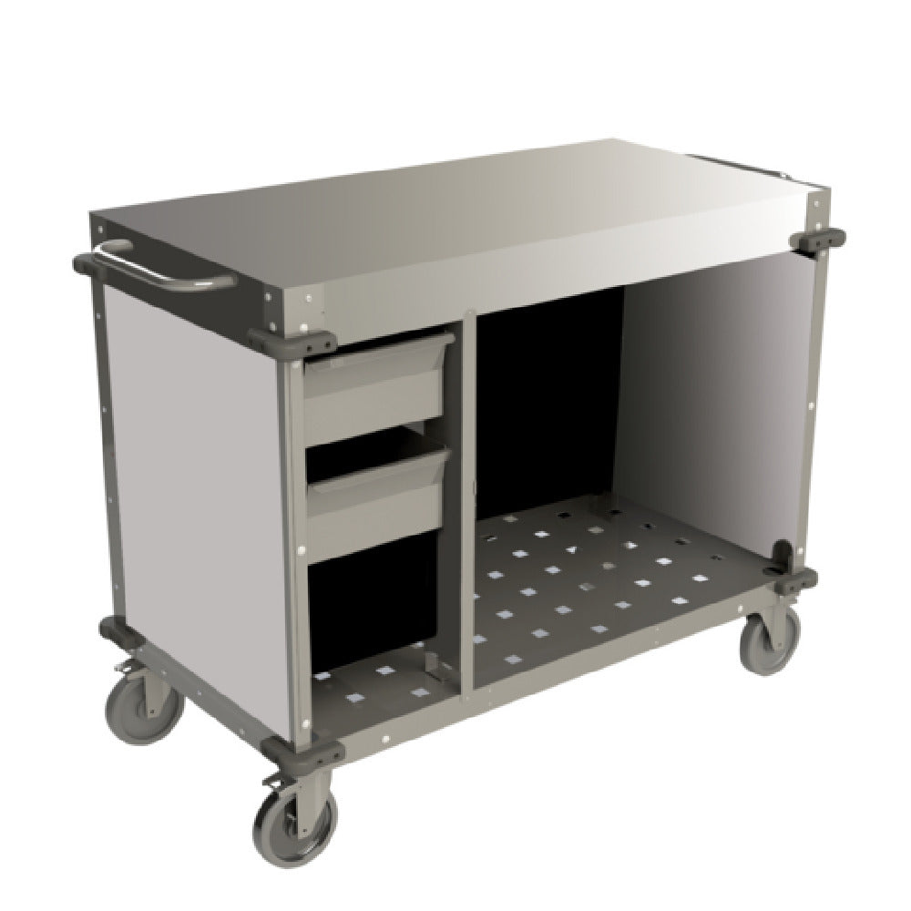 Cadco CBC-PHRX Mobile Demo/ Sampling Cart Medium 52"W