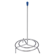 Stanton Trading 4703 - Check Spindle, 6" High, Heavy Gauge Plated With Protective Caps For Post And Feet