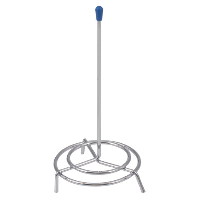 Stanton Trading 4703 - Check Spindle, 6" High, Heavy Gauge Plated With Protective Caps For Post And Feet