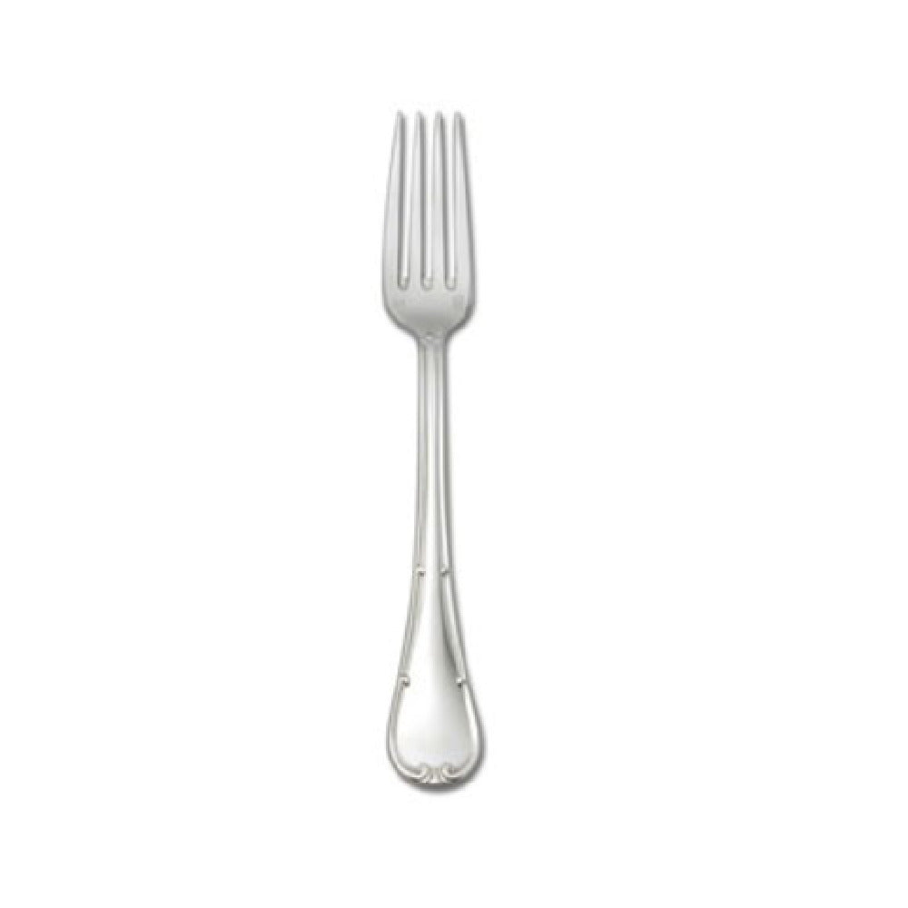 1880 Hospitality T022FDIF Oneida® European Table Fork 8" Scrolled Border