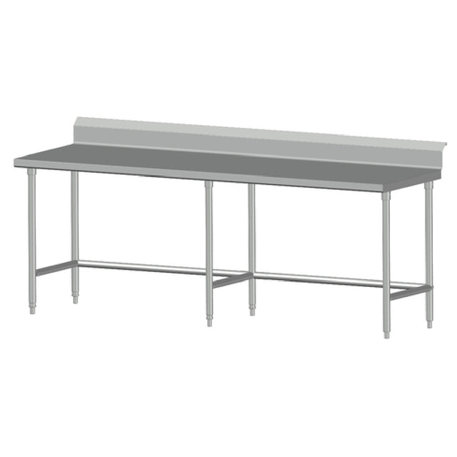 SPG 10-SL-SLCB-30 - Universal Stainless Work Table, 120"W X 30"D, 14/300 Series Stainless Steel Top
