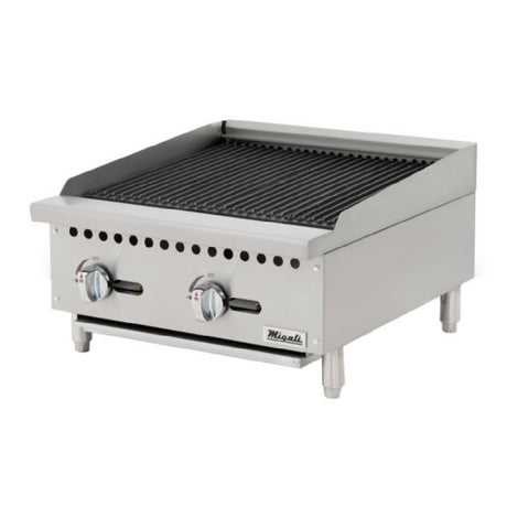 Migali Industries C-CR24 Competitor SeriesÂ® Charbroiler Countertop Natural Gas