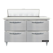 Continental Refrigerator D48N10C-D Designer Line Sandwich Unit 48"W Two-section